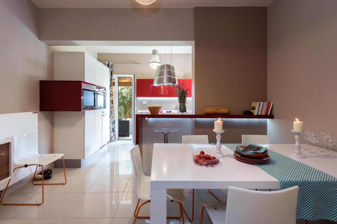 Terra Rossa By Konnect, Views To Ionian Sea Villa Spartylas Exterior photo